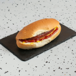 Hot dog λουκάνικο χωριάτικο γίγας